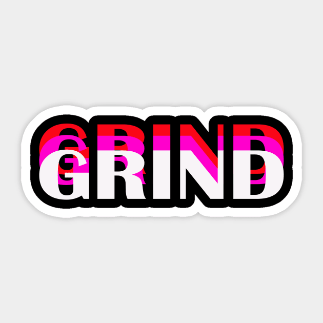 Grind Sticker by Grindclothing